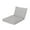 Silver, variant on GDF Studio Massey Outdoor Water Resistant Fabric Club Chair Cushions with Piping, Tan