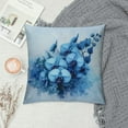 thumbnail image 2 of Leisuo Flower Throw Pillow Cushion Cover, Orchids Reflections for Spring Calming Art, Decorative Square Accent Pillow Case, 2 of 5