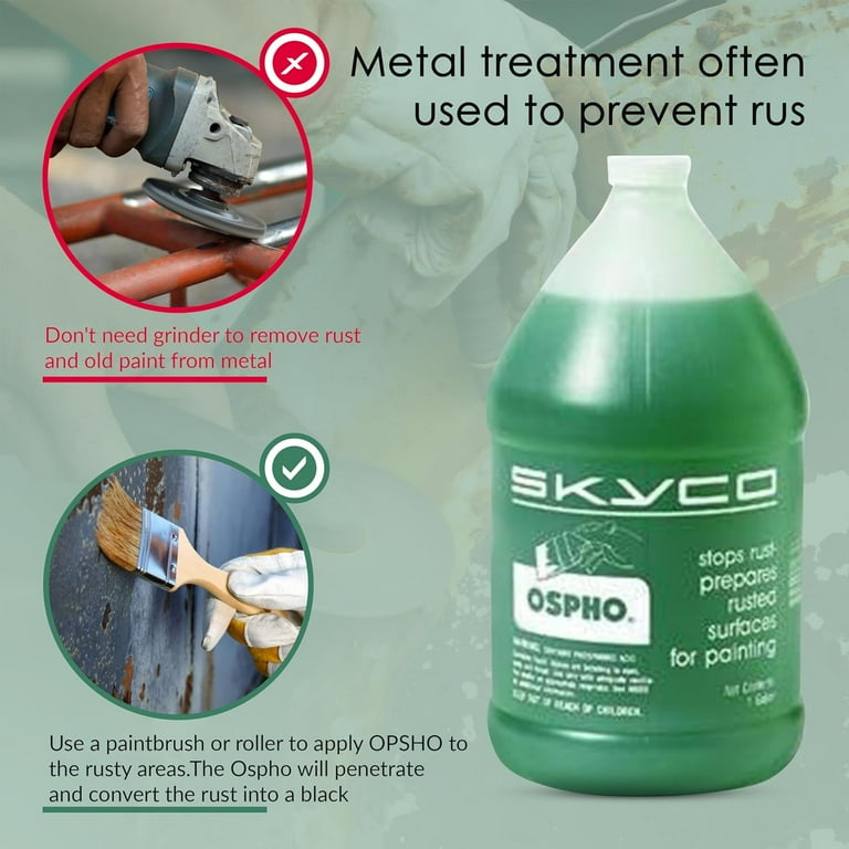 Ospho Rust Remover Metal Treatment Rust Converter for Vehicle