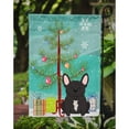 thumbnail image 3 of Carolines Treasures BB4134GF Merry Christmas Tree French Bulldog Brindle Flag Garden Size, 3 of 3