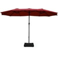thumbnail image 2 of Patiojoy Parasol de Patio Extérieur Double Face de 15 Pi avec Base, 2 of 9