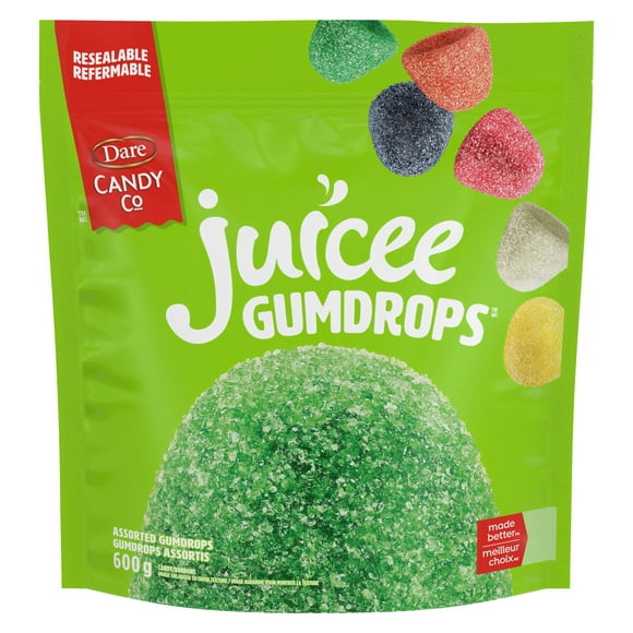 Dare Juicee Gumdrops Candy, Gum Drops, 600g