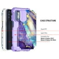 thumbnail image 3 of Casetego for Moto G Stylus 2022 5G/4G Case,Heavy Duty Shockproof Protection Hard Plastic Bumper +Soft Silicone Rubber Protective Cover,Purple, 3 of 6