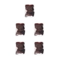 thumbnail image 1 of Guardoinrt 100 Pcs Filets pour Femmes Maille Légère Fournitures de Salon de Coiffure Perruque Danseuse Patineuses Café 5Ensemble, 1 of 6