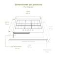 thumbnail image 5 of Combo Parrilla a Gas AVERA 6 Quemadores AI6 Campana de Pared 90 cm CEV90, 5 of 5