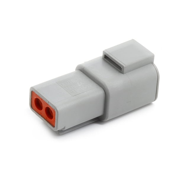 Scienceny Conectores automáticos DTP04-2P, enchufe resistente al desgaste, cabeza portátil, Terminal de cableado, arnés de Vehículos, repuestos y accesorios Mis