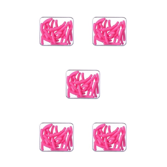 Rizador de pestañas Vogacara Almohadillas de repuesto universales Goma de silicona rosa