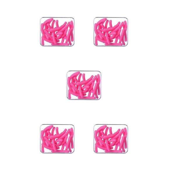 Rizador de pestañas Vogacara Almohadillas de repuesto universales Goma de silicona rosa