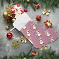 thumbnail image 6 of Coolnut 2 PSC Christmas Stockings Raccoon Animal Purple Tree, 17.7" Xmas Fireplace Santa Socks Christmas Tree Hanging Stockings Decoration for Christmas Holiday Xmas Gift, 6 of 7
