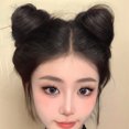 thumbnail image 4 of kurtrusly Extensions de Cheveux pour Femmes, Oreilles de Chat, Poignée Invisible, Sans Abîmer les Cheveux, Brun Clair Réaliste, 4 of 6