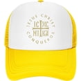 thumbnail image 2 of Icxc Nika Cross Orthodox Christian Jesus Christ Trucker Hat Men Baseball Cap Women Dad Hat Ball Hat Cowboy Hat, 2 of 9