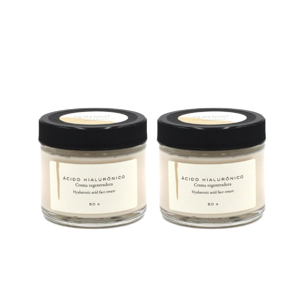 Crema Regeneradora Remedios del Bosque Ácido Hialurónico BIO Hidratante Intensa Pack de 2