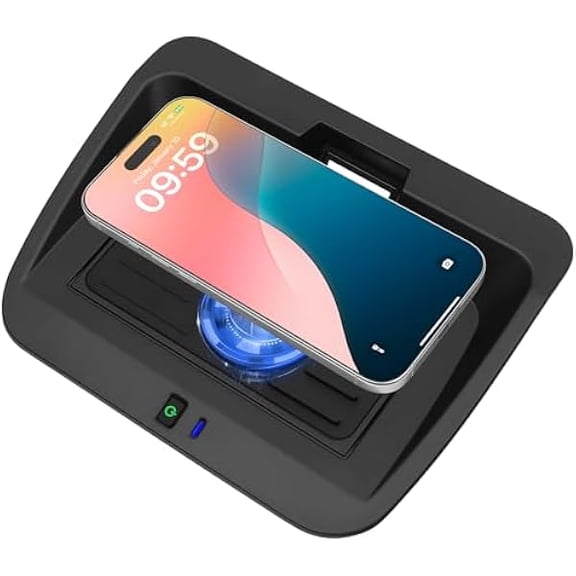 Car Wireless Charger for Toyota RAV4 2019-2025 Phone Wireless Charging Pad Mount Interior Center Console Accessories for RAV4 Adventure LE XLE TRD Off-Road Prime SE XSE Limited Hybrid