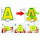 thumbnail image 4 of 26 Piezas Letras En Inglés Robot Deformación Alfabeto Deformación Rompecabezas Ensamblado Regalos De Cumpleaños Juguetes Educativos Para Niños ANGGREK Deformation Alphabet Deformation Puzzle, 4 of 8