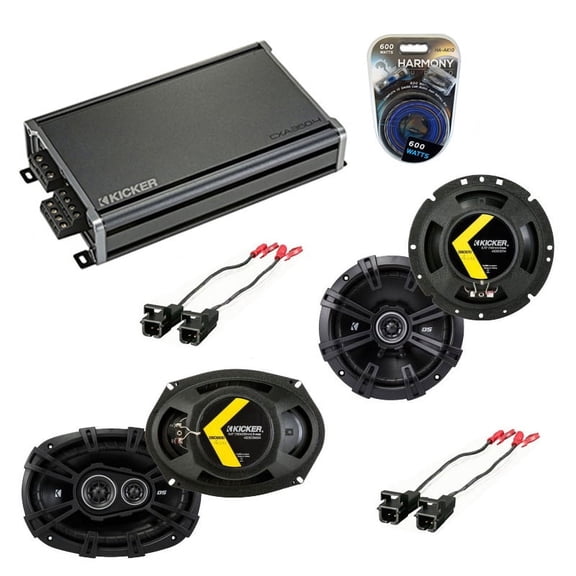 Fits Buick LaCrosse/Allure 2005-2009 Speaker Upgrade DSC67 DSC69 & CXA360.4 Amp