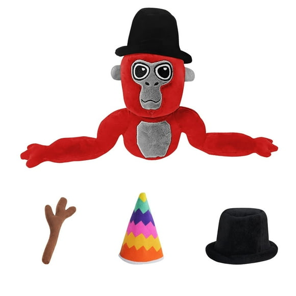 Gorilla Tag Monke Plush Toy - Gorilla Tag Cute & Durable Stuffed Gorilla Tag Monkey for Kids & Gamers Hot Plushie Doll Toys Gift for Kids Children Chirstmas Birthday Decorations