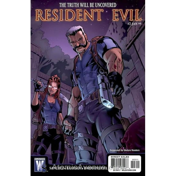 Resident Evil (Wildstorm) #3 VF ; WildStorm Comic Book