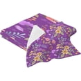 thumbnail image 2 of Colorful Flowers (2) Towels Highly Absorbent Cotton Towels Set of 2, Premium Spa & Hotel Quality Quick Dry Towel Set 54 x 27 Inches Bathroom Towels, 2 of 7