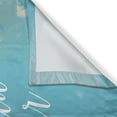 thumbnail image 3 of Ambesonne Blue Kitchen Curtains, Clear Sky Flowers, 55"x39", Sky Blue Cream and White, 3 of 3