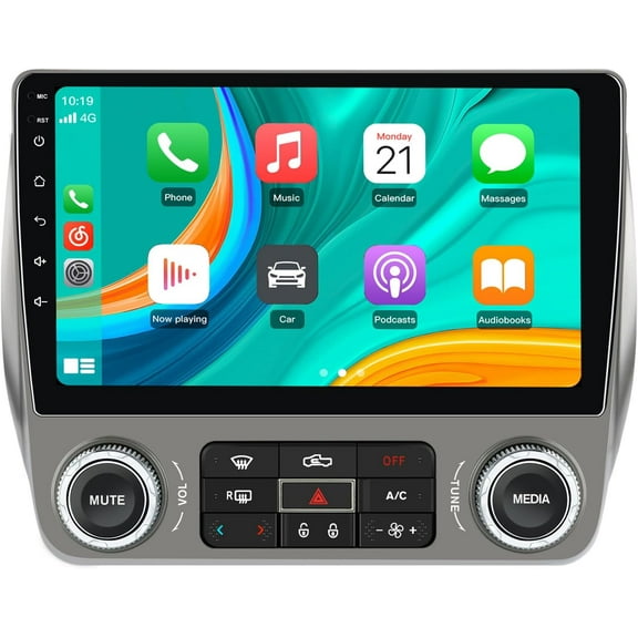 Android Car Stereo 2GB 64GB for Chevrolet Chevy Camaro 2010 2011 2012 2013 2014 2015, Support WiFi Bluetooth GPS BT DSP SWC Wireless CarPlay Android Auto