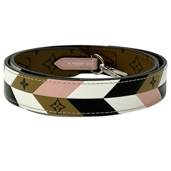 Pre-Owned Louis Vuitton Monogram Reverse Shoulder Strap, Women's Canvas, Brown and... (Good)