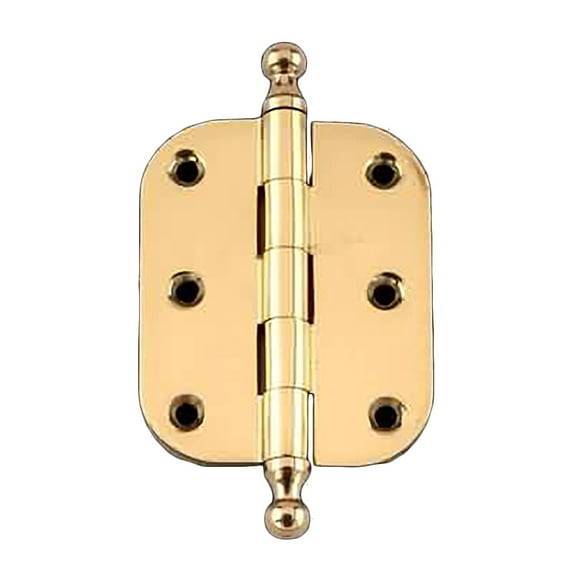 Renovator's Supply Cabinet Door Hinge 2.5" Stainless Steel Removable Radius Ball Tip Pins