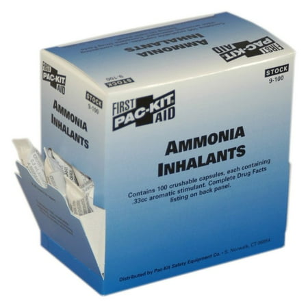 Pac-Kit Ammonia Inhalants - 100 Per Box
