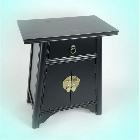 Wayborn Home Furnishings 5724B 24 x 20 x 12 in. Alter Cabinet - Black