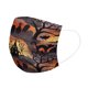 thumbnail image 3 of Paquete de 100 máscaras faciales desechables de Halloween para adultos con estampado de calabaza, máscaras de Halloween transpirables de 3 capas para mujeres y hombres (D) Rojo Verde, 3 of 5