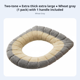 thumbnail image 2 of Abbraccia Asiento inodoro felpa grande suave, 2 of 6