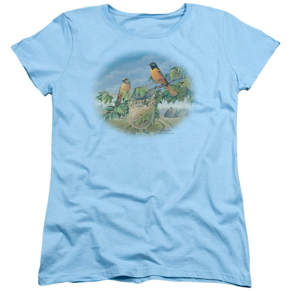 Wildlife - Orioles And Farm - Women's Short Sleeve Shirt - X-Large