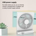 thumbnail image 4 of Fanshiluo New USB Desktop Silent Small Fan Home Desktop Mini Ultra-thin Portable Portable Wall Fan, 4 of 8