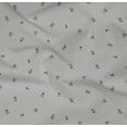 thumbnail image 4 of oneOone Organic Cotton Poplin Twill Fabric Leaves & Rose Flower Fabric Prints by Yard 42 Inch Wide, 4 of 4