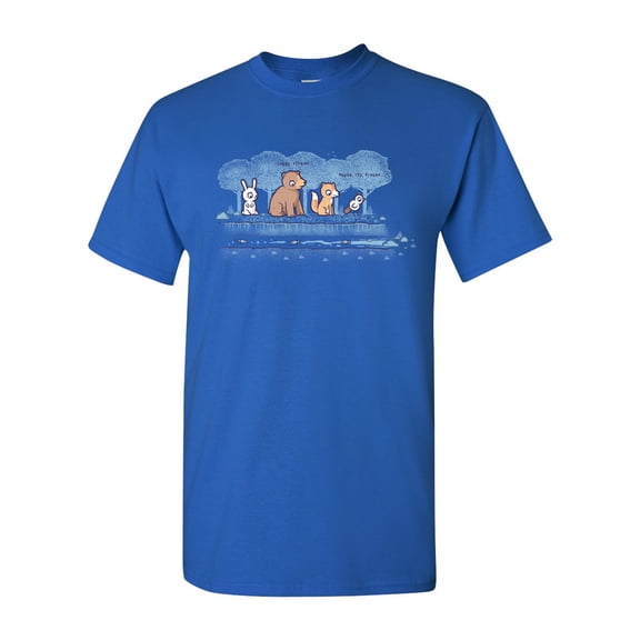 Randy Otter Laggy Stream DT Adult T-Shirt Tee
