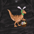 thumbnail image 4 of Inktastic Easter Velociraptor with Bunny Ears Boys or Girls Baby Bodysuit, 4 of 5