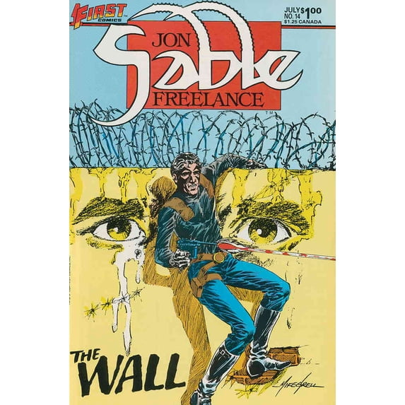 Jon Sable, Freelance #14 VF ; First Comic Book