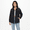 Black, variant on Women's Oversized Distressed Denim Shacket - Long Sleeve Button Down Lapel Jacket & Coat S-2XL