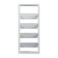 thumbnail image 2 of Furniture of America Rubus 4-Shelf Etagere Bookcase, White, 2 of 6