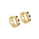 thumbnail image 1 of Pendientes de aro de oro JAMW 14k Sencillez para mujer, 1 of 5
