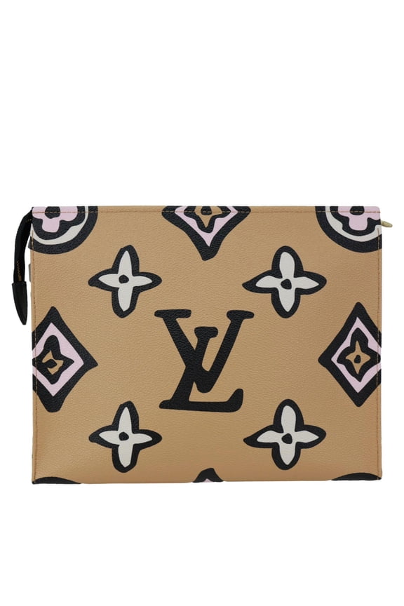 Pre-Owned Louis Vuitton Wild At Heart Toiletry 26 Monogram Giant Cosmetics Pouch Multicolor