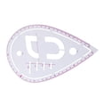 thumbnail image 1 of Cateissary Multifunctional Button Positioning Ruler Good Toughness Various Exquisite Convenient Rulers Styles DIY Quilting Transparent Type3 NO3, 1 of 6