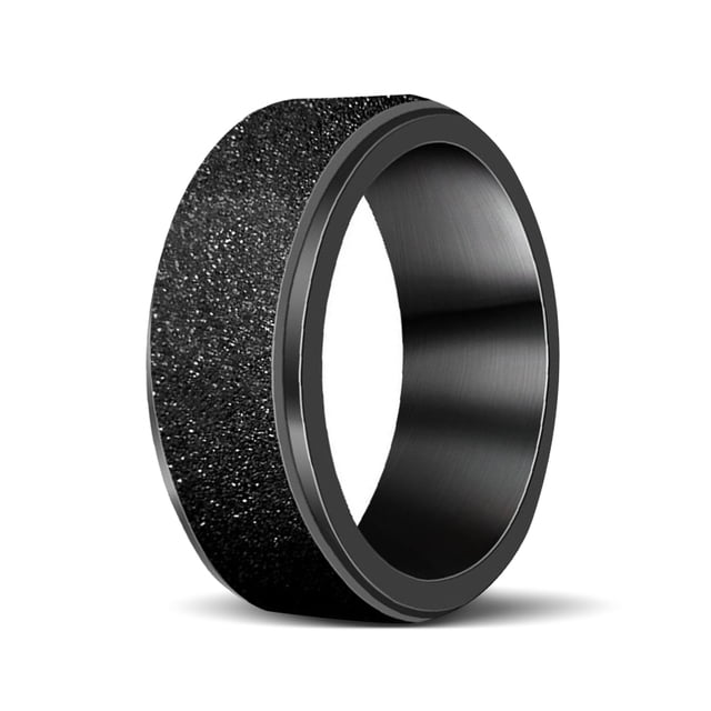 Sonducket Anillos giratorios de acero inoxidable para hombre, joyería de mano de descompresión, 6mm, antiestrés, a la moda, a prueba de óxido, Ropa, zapatos y accesorios Miscelánea Talla 7 Sonducket AP003943-02