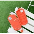 thumbnail image 4 of IBAOLEA Unique Case Compatible with iPhone 7 Plus/8 Plus,Cute Fun 3D Cartoon Carrot Design with Mini Ornaments Soft Silicone Bumper Shockproof Protector (Carrot, iPhone 7 Plus/8 Plus), 4 of 7
