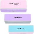 thumbnail image 3 of SHISUYAN 3Pcs Manicure Files Nail Polishing Blocks Creative Nail Rasps DIY Nail Art Tools （Random Color）, 3 of 9