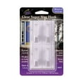 thumbnail image 2 of Magic Mounts Super Mug Hooks 3803 Heavy Duty Self Stick Adhesive Clear 4 Count, 4 Packs, 2 of 4