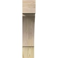 thumbnail image 3 of Ekena Millwork 6"W x 24"D x 28"H Thorton Block Rough Sawn Bracket, Douglas Fir, 3 of 25
