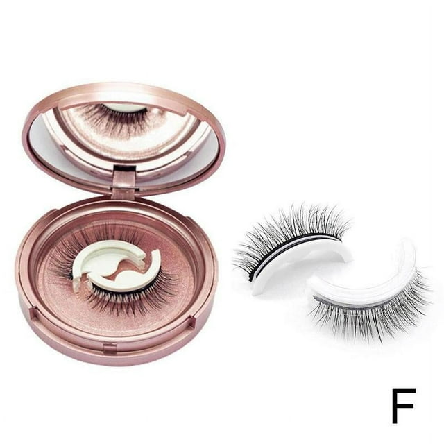 Cils Réutilisables Autocollants Sans Colle Cils Imperméables Nouveaux Faux T9G8