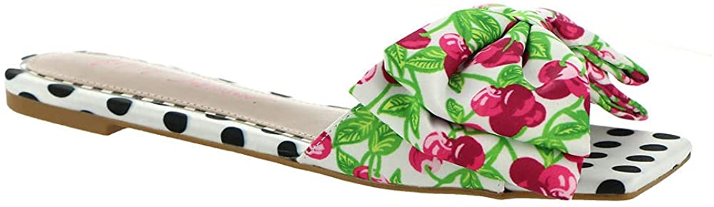 betsey johnson cherry slides