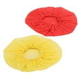 thumbnail image 1 of Microphone Cover, Non Woven 120Pcs Easy Replacement Breathable Mike Dust   For Recording Studios Red And Yellow, 1 of 8