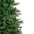 thumbnail image 3 of Northlight Clear Prelit LED Green Hudson Fir Artificial Christmas Tree, 9', 3 of 9